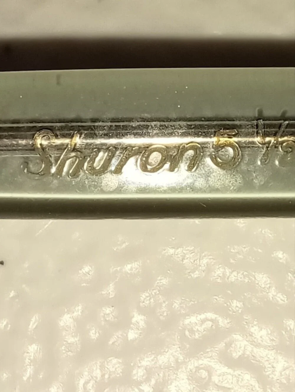 Vintage SHURON Cateye Jewled Glasses